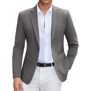 image:imageCOOFANDY Mens Casual Blazer Slim Fit Suit Jacket One Button Sport CoatsDark Grey