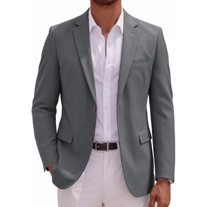 image:imageCOOFANDY Mens Casual Blazer Suit Jacket Slim Fit Sport Coats for MenDark Grey