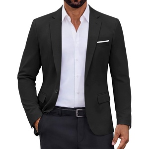 image:imageCOOFANDY Mens Lightweight Blazer One Button Sport Coat Business Suit JacketBlack