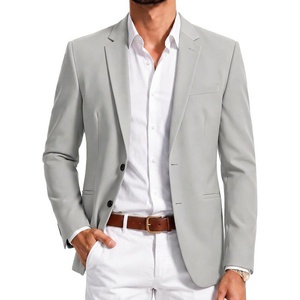 image:imageCOOFANDY Mens Sport Coat Casual Slim Fit Blazer JacketLight Grey