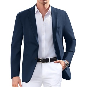 image:imageCOOFANDY Mens Sport Coat Regular Fit Lightweight Blazer Jacket Two ButtonBlue