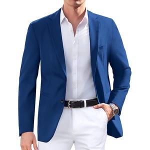 image:imageCOOFANDY Mens Sport Coat Regular Fit Lightweight Blazer Jacket Two ButtonRoyal Blue