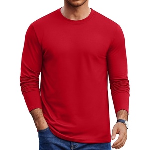 image:imageCOOFANDY Mens Thermal Shirt Soft Long Sleeve Fleece Lined Base Layer ShirtsRed