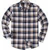 image:imageCOOFANDY Mens Casual Long Sleeve Button Up Plaid Flannel Shirt Jacket with PocketPlaid Navy Coffee