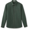 image:imageCOOFANDY Mens Denim Shirt Long Sleeve Button Down Casual Jean Shacket with PocketArmy Green