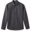 image:imageCOOFANDY Mens Denim Shirt Long Sleeve Button Down Casual Jean Shacket with PocketDark Grey