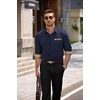 image:imageCOOFANDY Mens Dress Shirts Long Sleeve Untucked Button Down ShirtsNavy Blue