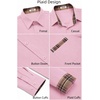 image:imageCOOFANDY Mens Dress Shirts Long Sleeve Untucked Button Down ShirtsPink