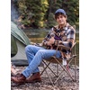 image:imageCOOFANDY Mens Flannel Shirts Plaid Jacket Casual Button Down ShirtKhaki