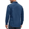 image:imageCOOFANDY Mens Long Sleeve Button Up Work Shirt Jacket with PocketsBlue
