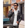image:imageCOOFANDY Men Hoodies Sweatshirt Casual Long Sleeve Drawstring Hood PulloverAwhite