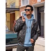 image:imageCOOFANDY Men Hoodies Sweatshirt Casual Long Sleeve Drawstring Hood PulloverLight Blue