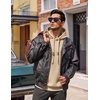 image:imageCOOFANDY Men Hoodies Sweatshirt Casual Long Sleeve Drawstring Hood PulloverLight Khaki