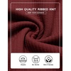 image:imageCOOFANDY Men Hoodies Sweatshirt Casual Long Sleeve Drawstring Hood PulloverWine Red