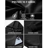 image:imageCOOFANDY Mens Hoodie Pullover Hooded Sweatshirt Casual Long Sleeve FashionBlack