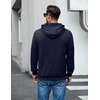 image:imageCOOFANDY Mens Hoodie Pullover Hooded Sweatshirt Casual Long Sleeve FashionBluish Purple