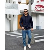 image:imageCOOFANDY Mens Hoodie Pullover Hooded Sweatshirt Casual Long Sleeve FashionBluish Purple