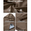 image:imageCOOFANDY Mens Hoodie Pullover Hooded Sweatshirt Casual Long Sleeve FashionBrown