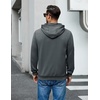 image:imageCOOFANDY Mens Hoodie Pullover Hooded Sweatshirt Casual Long Sleeve FashionDark Gray