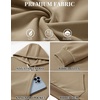 image:imageCOOFANDY Mens Hoodie Pullover Hooded Sweatshirt Casual Long Sleeve FashionKhaki