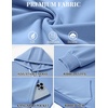 image:imageCOOFANDY Mens Hoodie Pullover Hooded Sweatshirt Casual Long Sleeve FashionLight Blue