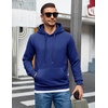 image:imageCOOFANDY Mens Hoodie Pullover Hooded Sweatshirt Casual Long Sleeve FashionRoyal Blue