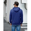 image:imageCOOFANDY Mens Hoodie Pullover Hooded Sweatshirt Casual Long Sleeve FashionRoyal Blue