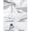 image:imageCOOFANDY Mens Hoodie Pullover Hooded Sweatshirt Casual Long Sleeve FashionWhite
