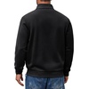 image:imageCOOFANDY Mens Zip Up Sweatshirt Lightweight Fleece Jacket Casual SweatersBlack