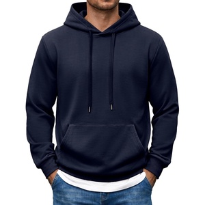image:imageCOOFANDY Mens Hoodie Pullover Hooded Sweatshirt Casual Long Sleeve FashionBluish Purple