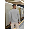 image:imageCOOFANDY Henley Shirts for Men Casual TShirts Henley Long Sleeve ShirtsLight Grey