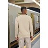 image:imageCOOFANDY Henley Shirts for Men Casual TShirts Henley Long Sleeve ShirtsLight Khaki
