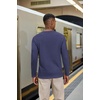 image:imageCOOFANDY Henley Shirts for Men Casual TShirts Henley Long Sleeve ShirtsNavy Blue