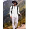 image:imageCOOFANDY Mens Long Sleeve TShirt Sun Protection Athletic Tee ShirtsAwhite 1pack