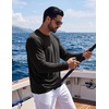 image:imageCOOFANDY Mens Long Sleeve TShirt Sun Protection Athletic Tee ShirtsC Black 3 Pack