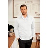 image:imageCOOFANDY Mens 14 Zip Pullover Sweatshirt Mock Neck Business Casual PolosWhite