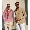 image:imageCOOFANDY Mens Casual Button Down Shirts Long Sleeve Untucked Regular Fit Denim Dress ShirtPurple Red