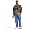 image:imageCOOFANDY Mens Corduroy Pant Straight Fit Flat Front Casual Dress SlacksBlue