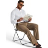 image:imageCOOFANDY Mens Corduroy Pant Straight Fit Flat Front Casual Dress SlacksBrown