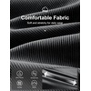 image:imageCOOFANDY Mens Corduroy Pant Straight Fit Flat Front Casual Dress SlacksGray