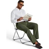 image:imageCOOFANDY Mens Corduroy Pant Straight Fit Flat Front Casual Dress SlacksGreen