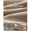 image:imageCOOFANDY Mens Corduroy Pant Straight Fit Flat Front Casual Dress SlacksKhaki