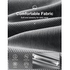 image:imageCOOFANDY Mens Corduroy Pant Straight Fit Flat Front Casual Dress SlacksLight Gray