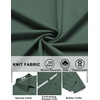 image:imageCOOFANDY Mens Dress Shirt Long Sleeve Wrinkle Free Casual Button Down ShirtArmy Green