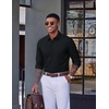 image:imageCOOFANDY Mens Dress Shirt Long Sleeve Wrinkle Free Casual Button Down ShirtBlack