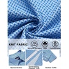 image:imageCOOFANDY Mens Dress Shirt Long Sleeve Wrinkle Free Casual Button Down ShirtBluewhite Star
