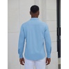image:imageCOOFANDY Mens Dress Shirt Long Sleeve Wrinkle Free Casual Button Down ShirtLight Blue