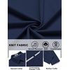 image:imageCOOFANDY Mens Dress Shirt Long Sleeve Wrinkle Free Casual Button Down ShirtNavy Blue
