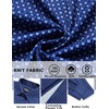 image:imageCOOFANDY Mens Dress Shirt Long Sleeve Wrinkle Free Casual Button Down ShirtWhite Blue Square