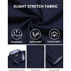 image:imageCOOFANDY Mens Dress Shirts Stretch Long Sleeve Casual Button Down ShirtsNavy Blue